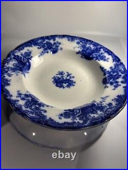 10.25 WILKINSON ARTHUR J Arcadia Flow Blue & White Plates Set Of 5 Read