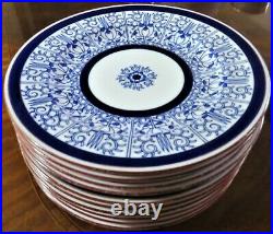 10 Antique 1897 Royal Worcester Royal Lily Dessert Salad Plates 7 7/8 Ex-cond