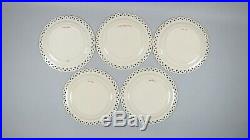 10 Copeland Reticulated Blue&White Hand Painted Cabinet Plates Castles&Nature