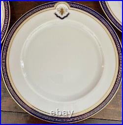 12 Spode Copelands Dinner Plates White Star Line Titanic Pattern Plates