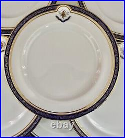 12 Spode Copelands Dinner Plates White Star Line Titanic Pattern Plates