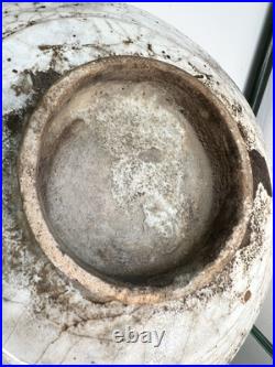 17th or 18th Century Islamic Blue & White Fritware Earthenware Plate 19cm