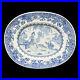 18th CENTURY CHINESE ORIENTAL BLUE AND WHITE PLATE 29 CM