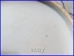18th Century Chinese Blue & White Hundred Antiquities Object Porcelain Plate 12