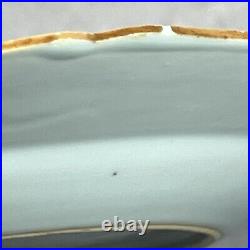 18th Century Chinese Qianlong Period Blue & White Octagonal Export Plate