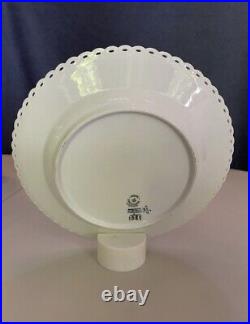 1 X ROYAL COPENHAGEN BLUE FLUTED FULL LACE Salad Plates Lunch 1085 23cm 1st Qual