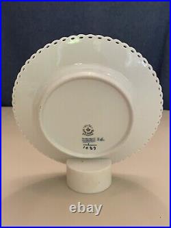 1 X ROYAL COPENHAGEN BLUE FLUTED FULL LACE Salad Side Plate 1087 17.5cm 1st Qual