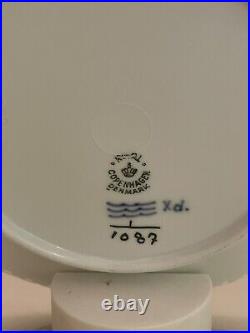 1 X ROYAL COPENHAGEN BLUE FLUTED FULL LACE Salad Side Plate 1087 17.5cm 1st Qual