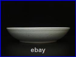 27.5CM Old Chinese Blue & White Porcelain Dish withkylin