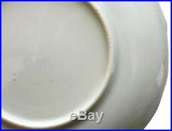 2 18th Century Chinese Blue & White Porcelain Dish Plate Saucer Phoenix