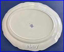 2 Antique Blue & White Platters Allertons Pavilion England 1929-1942