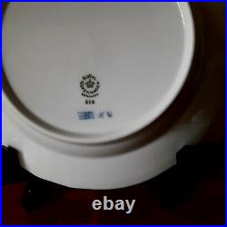 2 x BLUE FLOWER CURVED 20 cm Plates # 620 Old # 10-1624 Royal Copenhagen 1st