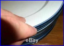 38 Piece Dansk Flora Bayberry Blue White Japan Set Dinnerware Plates Cups Etc