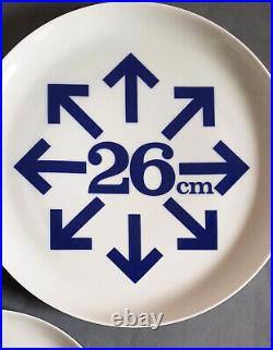 3 Demonstration Plates Arzberg. For Siemens Dishwasher Lady 31-26-20cm