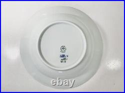 3x Royal Copenhagen Blue Flowers 1616 Curved Deep Plates Soup Pasta Bowls 22 cm