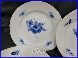 (4) Royal Copenhagen Blue Flowers Braided #8097 Dinner Plates 10 NICE COND. #2