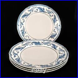 4 Villeroy and Boch Casa Azul Ornato Dinner Plates 10 1/2