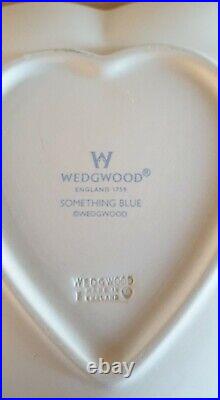 6x Wedgwood Jasperware Blue on White