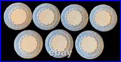 7 Manifattura Di Laveno Richard Ginori Grp Blue White Fruit 8.5 Lunch Plates