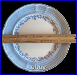 7 Manifattura Di Laveno Richard Ginori Grp Blue White Fruit 8.5 Lunch Plates