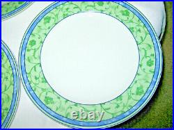 7 Wedgwood Home Watercolour Dinner Plates EUC Rare 10.5 Will split
