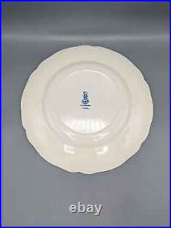 8 Royal Doulton England The Kirkwood D6314 Blue Dinner Plates 10.25