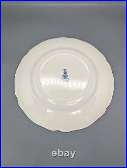 8 Royal Doulton England The Kirkwood D6314 Blue Dinner Plates 10.25