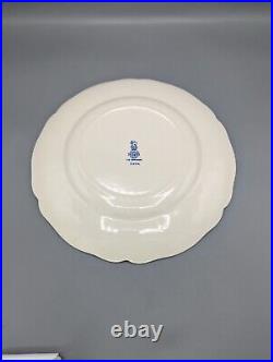 8 Royal Doulton England The Kirkwood D6314 Blue Dinner Plates 10.25