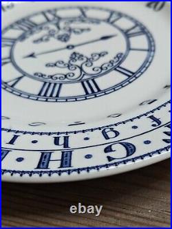 ADAMS ABC Nursery Ware Plate Blue White English Ironstone Collectible 7 Inches