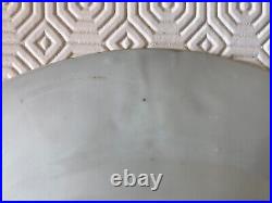A 18th Century Chinese export blue & white plate, dia 22.8 cm