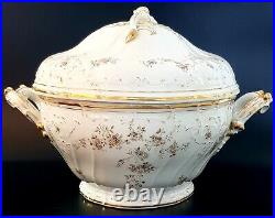 A Beautiful Rare Haas & Czjzek Schlaggenwald Bohemia Art Nouveau Soup Tureen