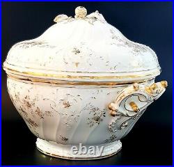 A Beautiful Rare Haas & Czjzek Schlaggenwald Bohemia Art Nouveau Soup Tureen