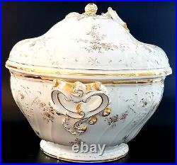 A Beautiful Rare Haas & Czjzek Schlaggenwald Bohemia Art Nouveau Soup Tureen