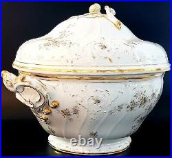 A Beautiful Rare Haas & Czjzek Schlaggenwald Bohemia Art Nouveau Soup Tureen