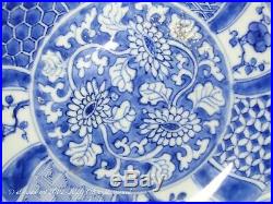 A Fine Late Ming Blue & White Jingdezhen (Kosometsuke) Export Dish. Chongzhen