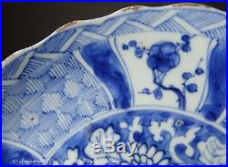 A Fine Late Ming Blue & White Jingdezhen (Kosometsuke) Export Dish. Chongzhen