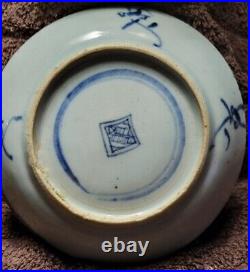 A Pair of Chinese Blue & White Plates