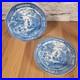 A Pair of c. 1805 Minton The Fisherman Pattern Dinner Plate