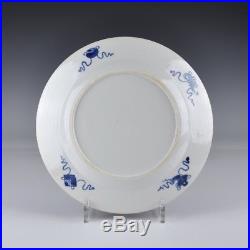 A Perfect Chinese Porcelain Blue And White Plate With Bird