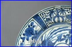 A japanese Arita blue & white V. O. C. Dish edo period 17th C ca 1680