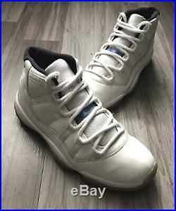 Air Jordan 11 XI Retro Legend Columbia-blue/white/black (378037-117) Mens 10.5