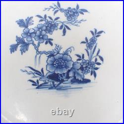 Antique 18th Century Belgium Tournai Porcelain Plate Ronda Pattern Blue & White
