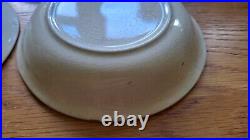 Antique Blue & White Platter, Creamer, 14 Plates, 3 Dip Bowls, 1 Lid Sugar Bowl