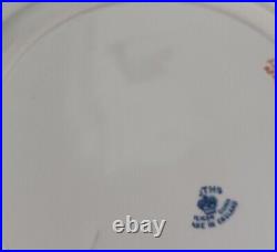 Antique Booths Set Of 4, Tureen, Serving Plates Blue&White Dragon pattern England