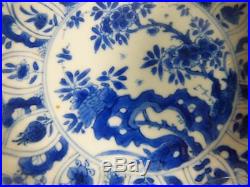 Antique Chinese Blue & White Porcelain Cups Dishes Plates Qianlong Kangxi