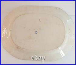 Antique Copeland & Garrett, Late Spode Blue & White WILLOW Pattern Meat Plate