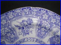 Antique Copeland & Garrett Late Spode Filigree Cake Serving Dish Blue & White