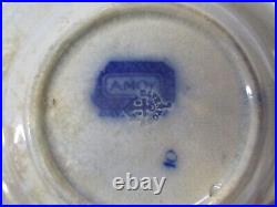 Antique Flow Blue Plate / Bowl Lot. TJ & J Oregon, B&L, Amoy Etc