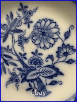 Antique G & W Late Mayers(Gildea & Walker) Blue 10-1/2 Dinner Plate 1875