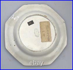 Antique Georgian pottery Brameld pottery Plate Blue & white Transferware C. 1820